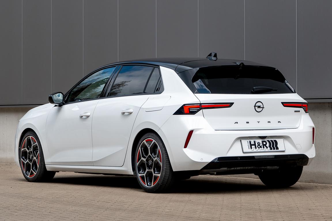 Pour l'amour du châssis : ressorts sport H&R pour l'Opel Astra L à hayon