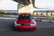 Een Audi RS4 B5 Avant die opvalt: de Misano Red Pearl!