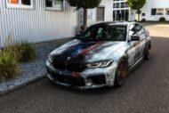 Foiling as art: weathered look on modern BMW M5 technology!