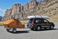 CLC DIY kit for a mini caravan: teardrop trailer!