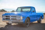 Escalade engine in the old 1968 GMC C1500 as a restomod!