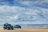 Modello speciale Sylt con tavola da surf: Land Rover Defender 90 Marine Blue Edition