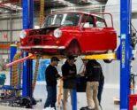 Mini transforms classic model into electric vehicle without additional weight!