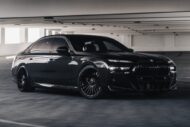 Donkere luxe: Vossen's BMW i7 (G70) op 22 inch!