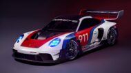Design exclusif, performances optimales : Porsche 911 GT3 R racing (992)