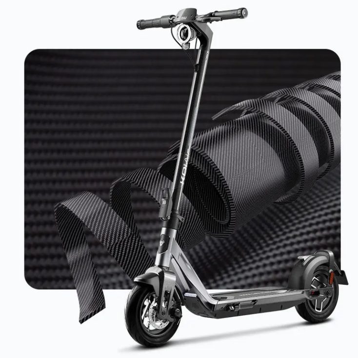NIU KQi Air e Air X – Nuovi e-scooter ultraleggeri in fibra di carbonio