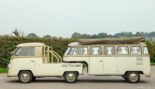 Einzigartiger Restomod VW Type 2 Bus mit Camping-Anhänger!
