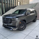 Body kit project for the Cadillac Escalade: ESTHETE kit from Larte Design!