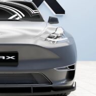 Tesla Model Y pokazuje się z zestawem karbonowym (zestawem body)!