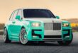 Candy on wheels: 1016 Rolls-Royce Cullinan, which couldn't be sweeter!