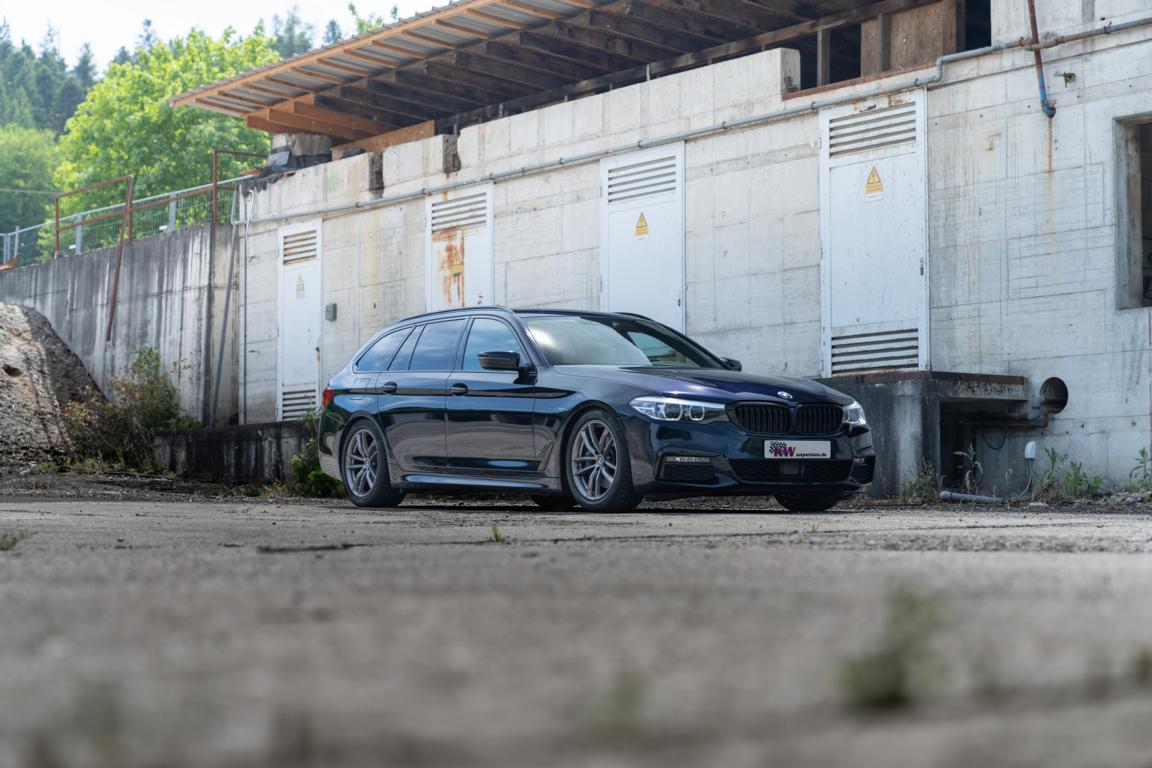 The BMW 5 Series Touring (G31) with KW V3 coilover suspension!