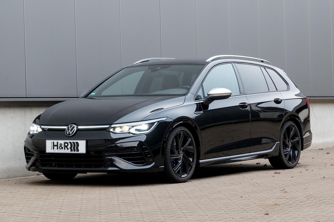 VW Golf 8 R Variant: Sporty family power with H&R sport springs!