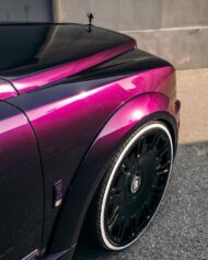 Audacieux en violet : le Rolls-Royce Cullinan Widebody réglé par RDB LA !