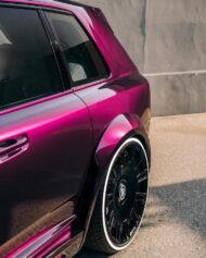 Bold in purple: RDB LA's tuned Rolls-Royce Cullinan Widebody!