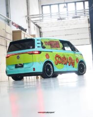 Fully electric VW ID. Buzz as the legendary “Mystery Machine”!