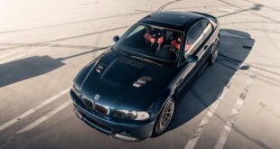 BMW E46 M3 con esclusivo rimorchio semi-auto M3!