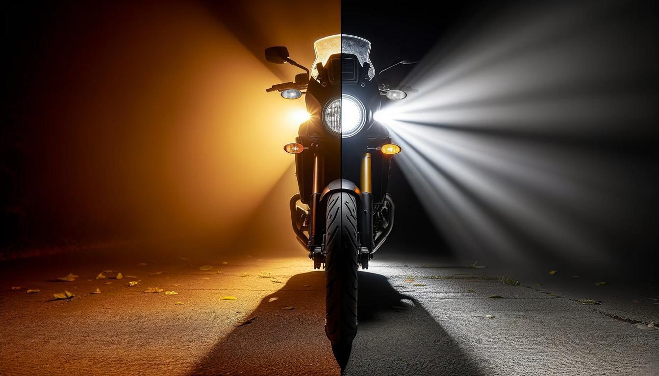 LED und Halogen am Motorrad: Was Sie wissen müssen