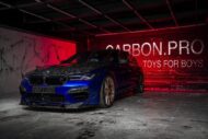 سيارة BMW M5 مع أجزاء من الكربون – تحفة من الكربون على العجلات!