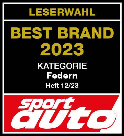 H&R wins SPORT AUTO Best Brand Award!