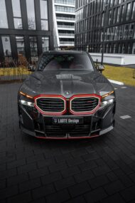 BMW XM LABEL RED مع هيكل عريض من الكربون من Larte Design!