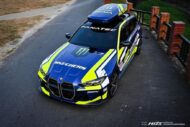 Pampersbomber für Valentino Rossi: BMW M3 Touring im VR46-Style!