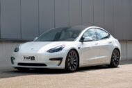 موسع متعة القيادة: Tesla Model 3 مع نظام تعليق كويل أوفر H & R!