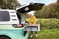 Cool camping module for the VW ID.Buzz: Tonke Buzz Tiny House!