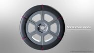Revolutionary integrated snow chains from Kia and Hyundai!