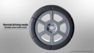 Revolutionary integrated snow chains from Kia and Hyundai!