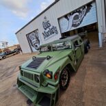 Ce n'est pas un faux : le véhicule militaire Hellcat Hummer 6×2 de Danton Art Kustoms !