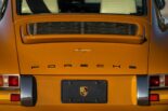 Piosenkarz Porsche 911 w Namibii Żółty: dzieło sztuki Restomod!