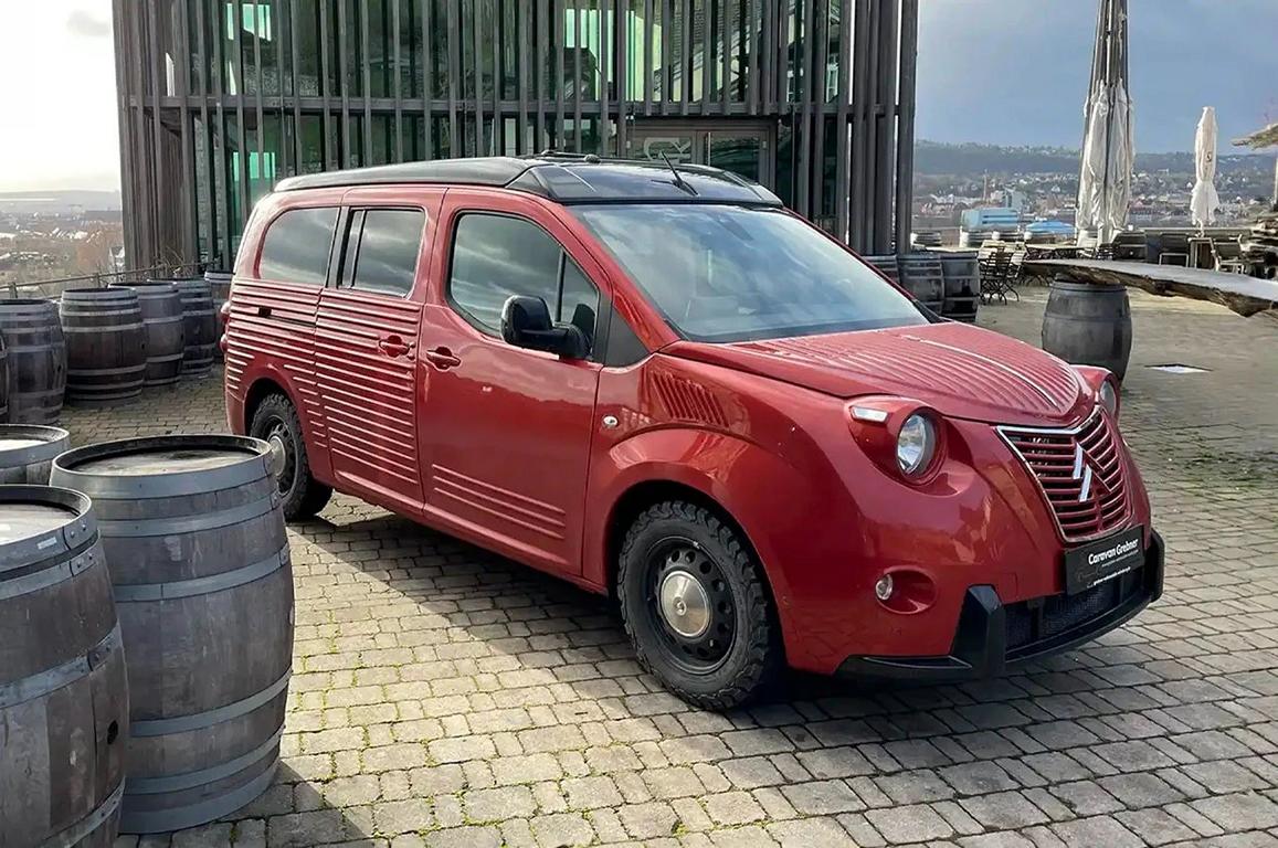 Retro trifft Moderne: Vanderer Citroën Berlingo Elektro-Mini-Camper!