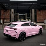 Lamborghini Urus in Barbie Pink: Eyecatcher van Road Show International!