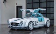 Une Mercedes devient une Tesla : la folle 300 SL Gullwing de S-KLUB LA !