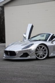 راكب الأمواج الفضي: 2024 Maserati MC20 ARIA من 7Design!