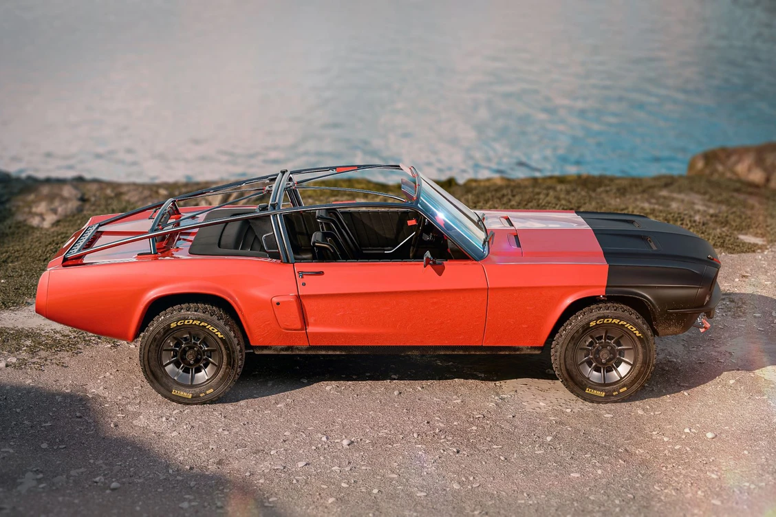 De STL1: BorromeodeSilva's off-road Ford Mustang Restomod uit 1969!