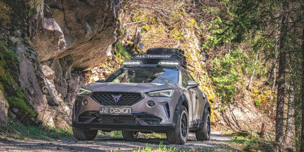 Extremely fat all-terrain conversion Cupra Formentor by JE Design!