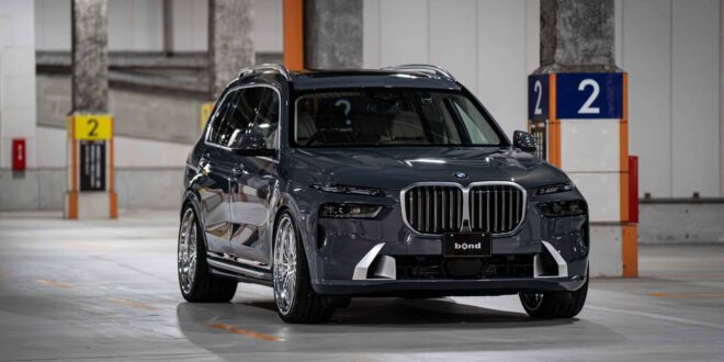 SUV XL e ruote XL: BMW X7 (G07) ​​​​su cerchi HRE da 24 pollici!