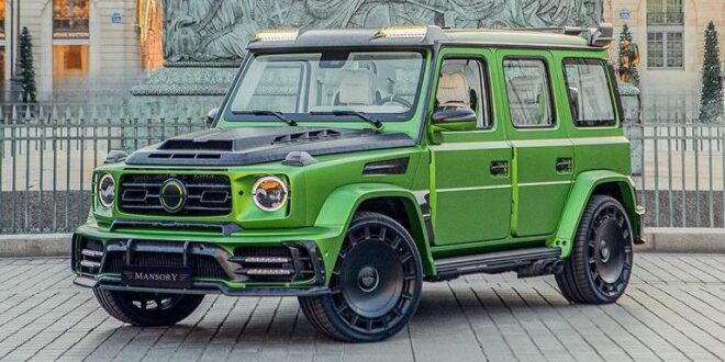 Mansory's green Mercedes-AMG G 63 P850: too much of a good thing?