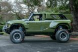 Porsche green Ford Bronco DR for extreme off-road fun!